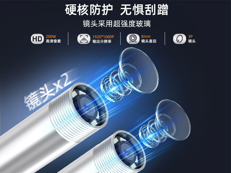  8LED ڿ˫ͷɻݣIP67 ˮά̽ʡġ