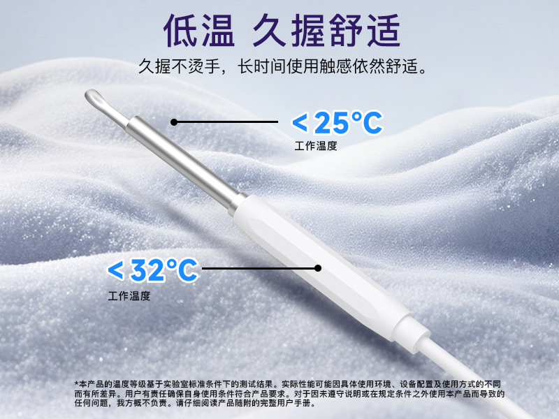 跨境爆款 1920P 高清智能可视耳镜 手机直连掏耳护理套装