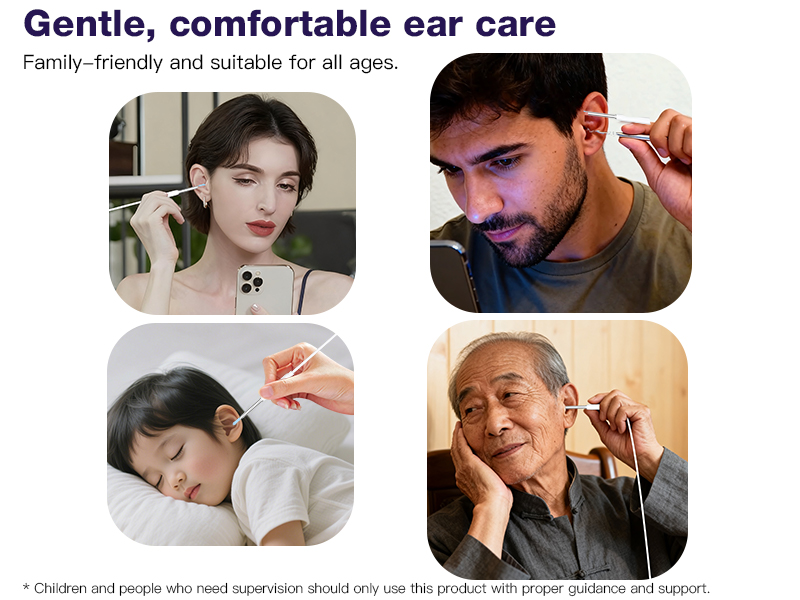 Cross-Border New Version Smart Visual Ear Spoon - 1920P HD Direct Connection, Ear Cleaning & Care Kit