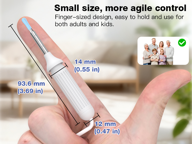 Cross-Border New Version Smart Visual Ear Spoon - 1920P HD Direct Connection, Ear Cleaning & Care Kit