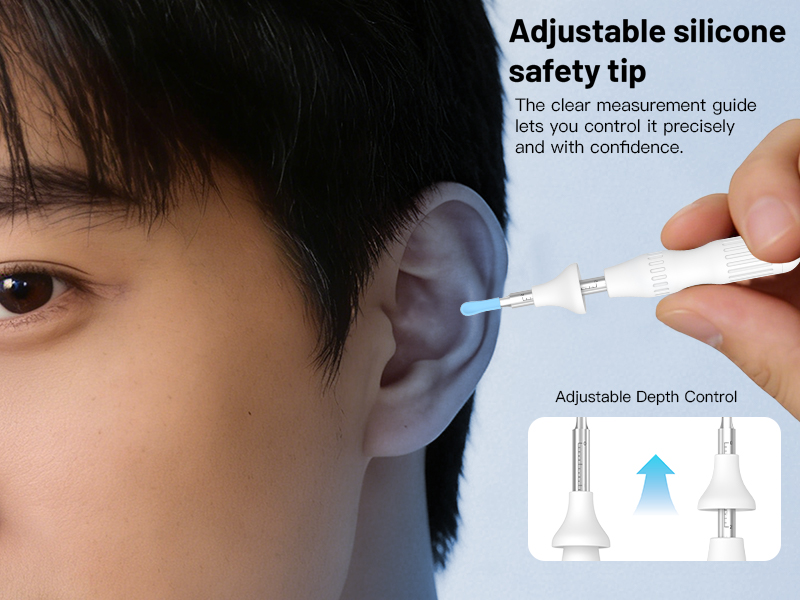 Cross-Border New Version Smart Visual Ear Spoon - 1920P HD Direct Connection, Ear Cleaning & Care Kit