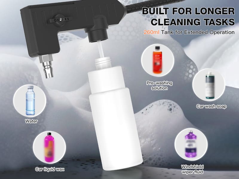 Visual cleaning endoscope, car engine compartment, air conditioning cleaning gun, automotive repair high-pressure cleaning tool